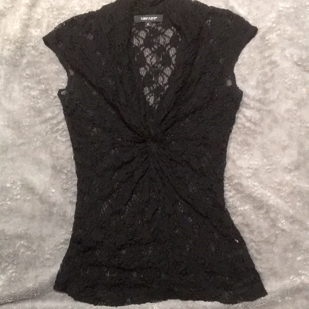 Karen Kane Lace Top Small